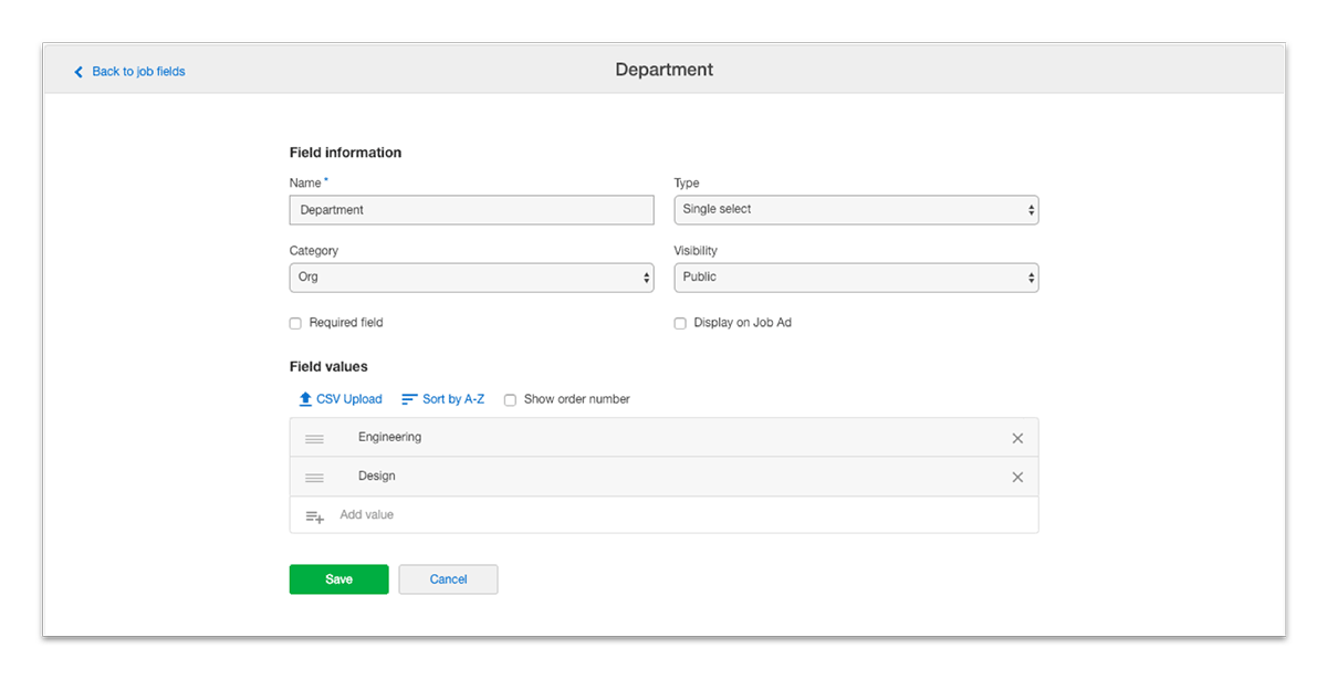 custom recruitment process